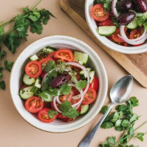 Mixed green salads