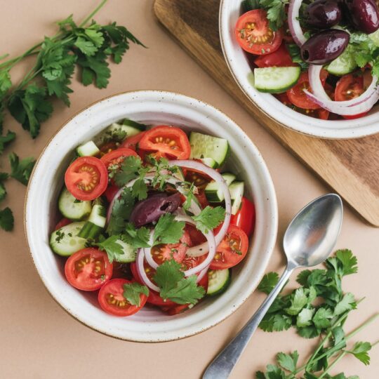 Mixed green salads