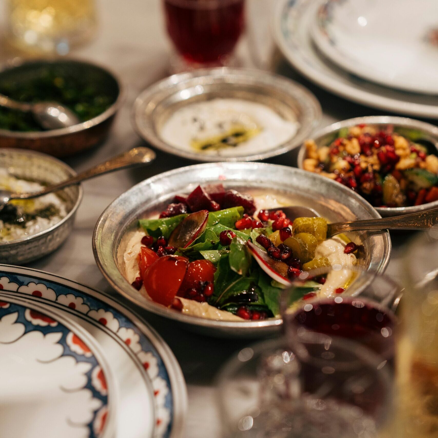 Moroccan vegan breakfast lifestyle
