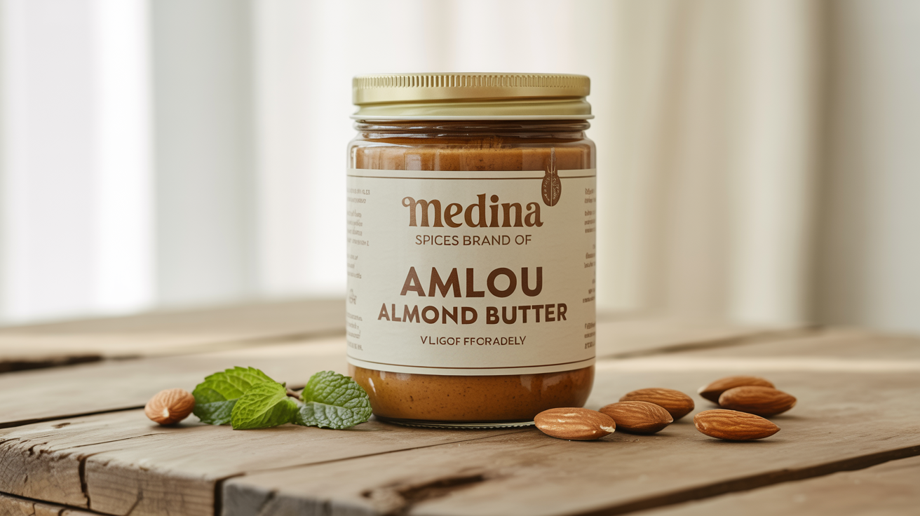 Discover the Delicious and Nutritious Amlou: The Vegan Almond Butter You Need to TryAlmond Butter for vegan- Amlou