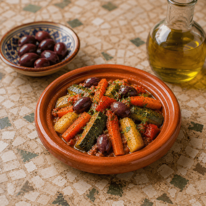 Mini Seasonal Vegetables Tagine