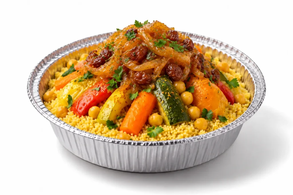 Vegetable Couscous for 2